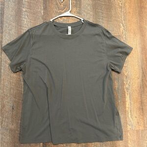 Lululemon sage green All Yours cotton t-shirt.